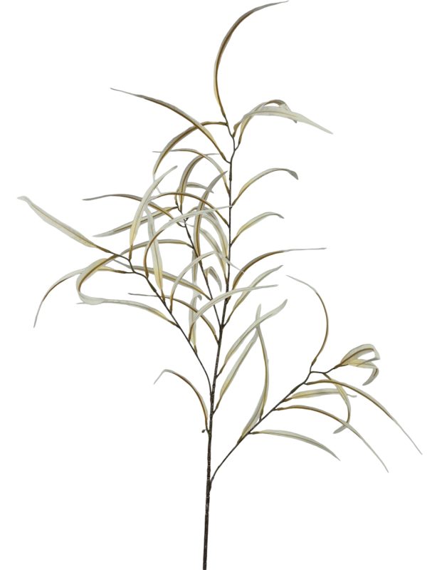 Fine Leaf, Off white 110cm.