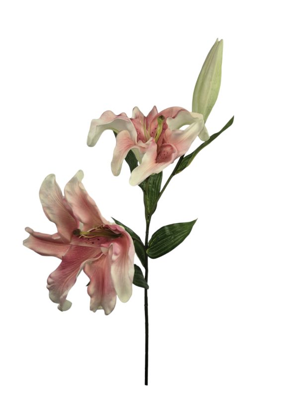 Lily, Pink, 80cm, Real Touch
