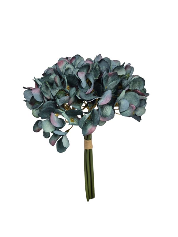 Hydrangea bush, Baby blue, 28cm