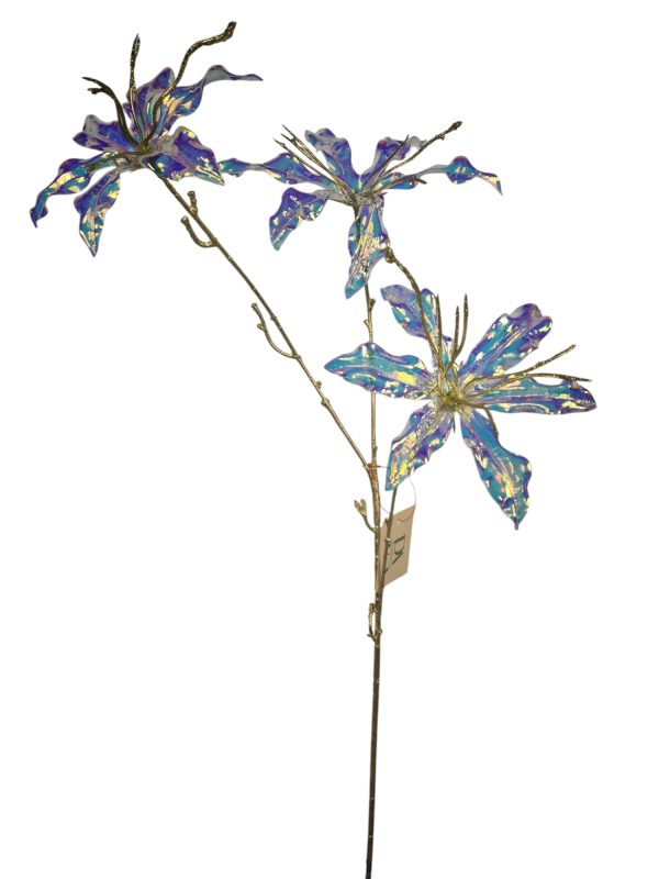 Gloriosa Glass, Gold, 75cm