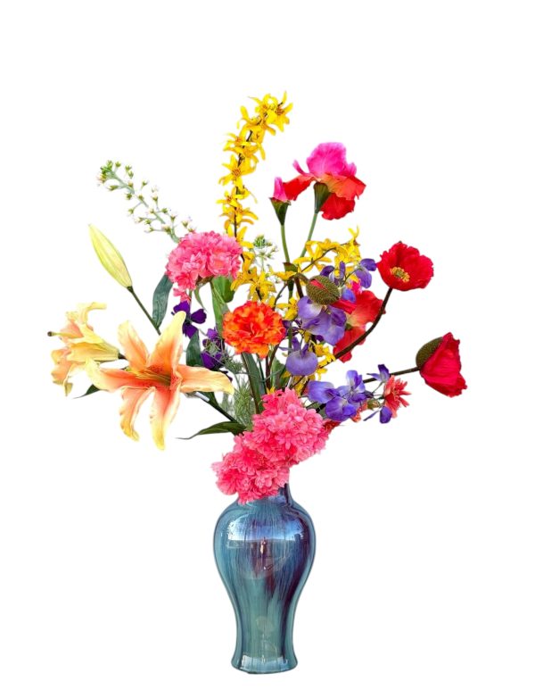 Boeket, Pluk boeket bont met 10 verschillende bloemen