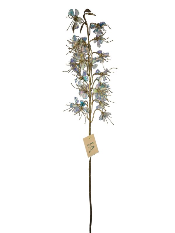 Glass Lillium, gold, 85cm