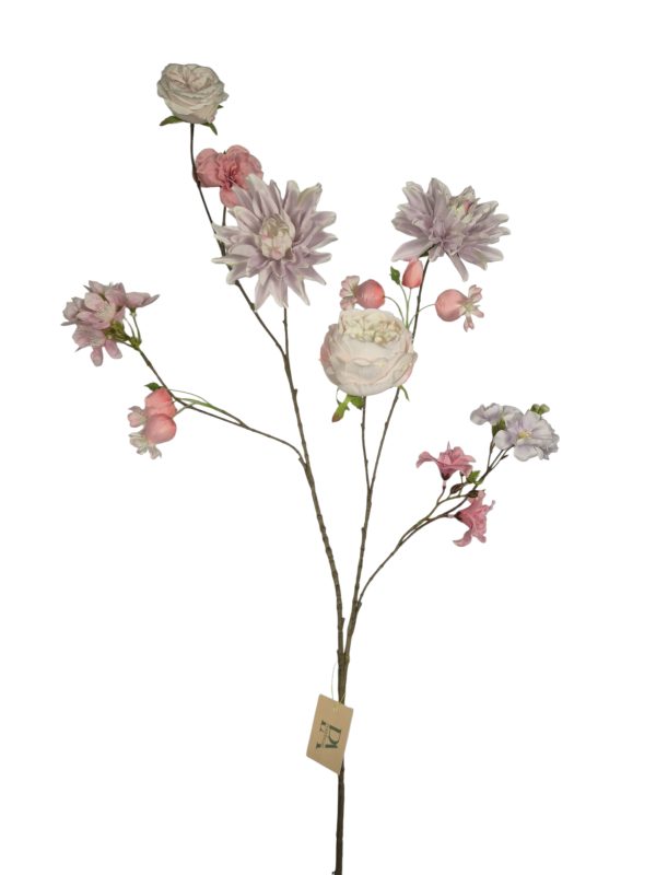 Popping Ikebana, Pink Lilac, 10 Head, 110cm